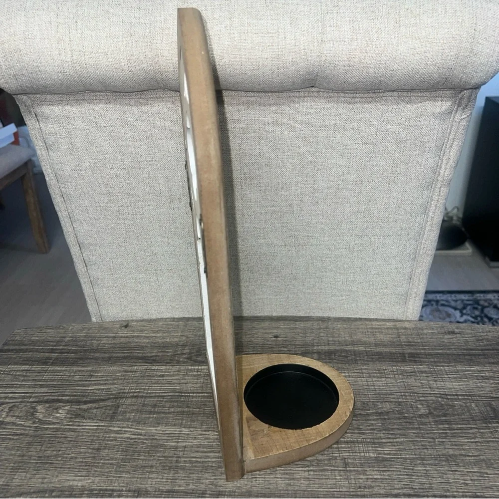 Cathedral Wood Wall Sconce About 14 Inches x 6 Inches